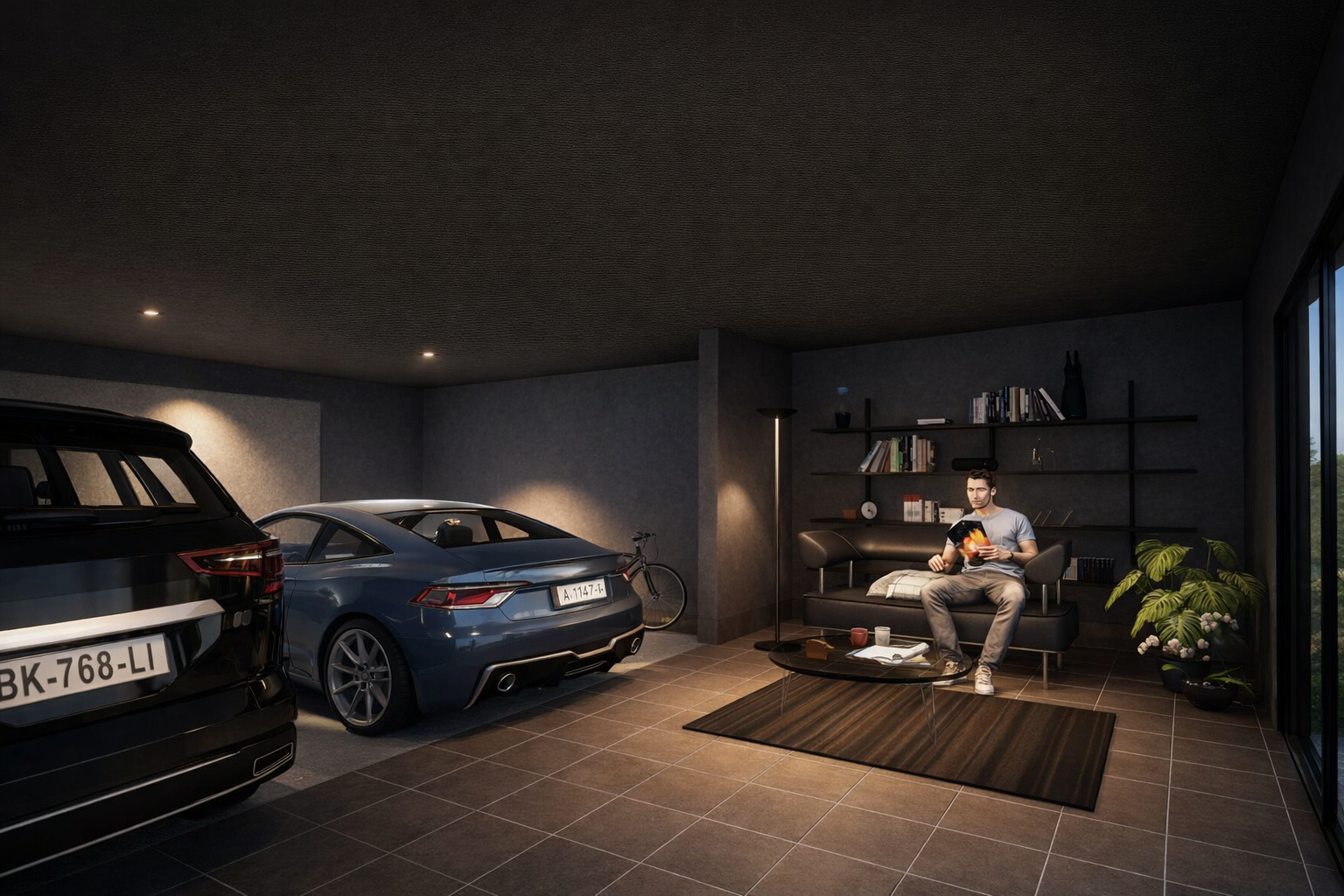 愛車を楽しむガレージ（計画）