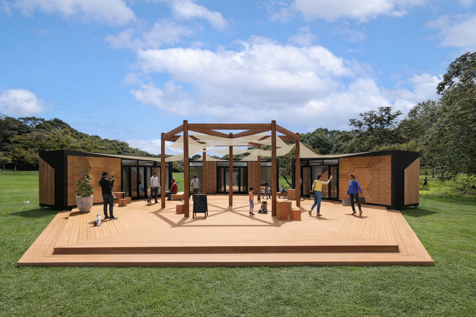 愛知県森林公園 魅力向上事業 コンペ案（計画）